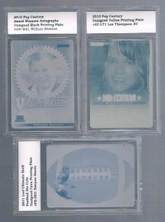   POP CENTURY BACK TO THE FUTURE LEA THOMPSON YELLOW PRINTING PLATE 1/1