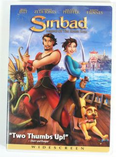 DVD Widescreen Movie   SINBAD Legend of the Seven Seas DREAMWORKS