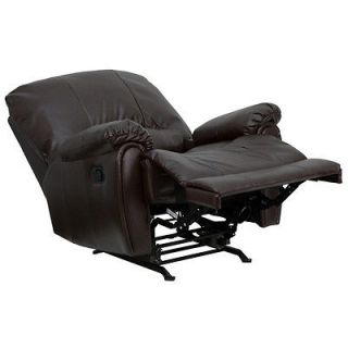 1pc Modern Leather Oversize Recliner Rocker Chair, FF 0520 12