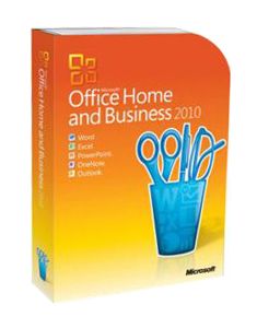 Microsoft Office Home and Business 2010 32/64 Bit (Retail (License 