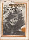 Janis Joplin on the cover of Rolling Stone   August 19