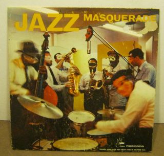 Jazz Masquerade THE MODERN JAZZ STARS Phonograph Record Album LP