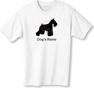 Miniature Schnauzer Dog * Personalized * T Shirt with Your Dogs Name!