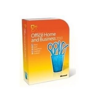MlCROSOFT OFFlCE Home and Business 2010 Brand New Sealed Box
