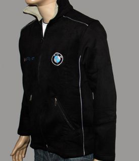 bmw jacket parka fleece material new