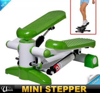   Aerobic Fitness Machine Portable Mini Stepper Stair Cool Green SV MALL