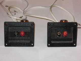 Pair Of MISSION 8 ohm Two Way speaker Croosover systems In good 