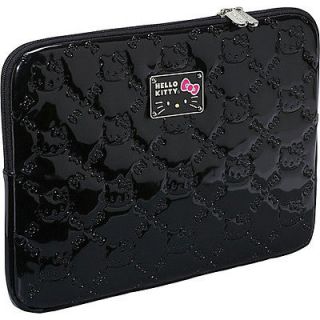 loungefly hello kitty black patent laptop case black expedited 