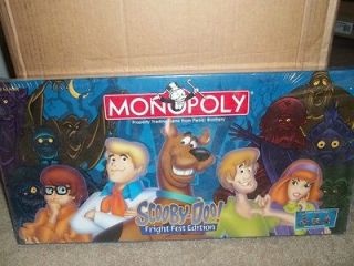 scooby doo monopoly board game new time left $ 75
