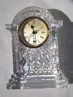 waterford crystal mantle clock great price  110