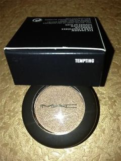 mac cosmetics eye shadow tempting lustre 100 % authentic time