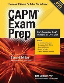 CAPM Exam Prep Rita Mulcahys Course Book ► PASS FIRST TIME  NEW 