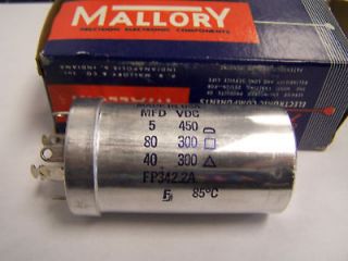 mallory can capacitor fp342 2a 5 80 40uf 450 300