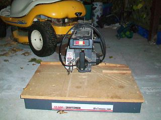 Craftsman  6 1/8 Jointer Planer WITH A  Craftsman 8 1/4 