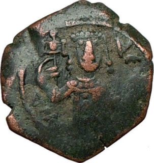 MANUEL I, Comnenus 1143AD Authentic Rare Ancient BYZANTINE Coin CROSS