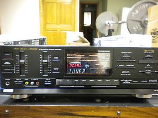 fisher ca 918x av surround stereo amplifier 