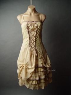 victorian corset petticoat crochet fp eyelet dress xl