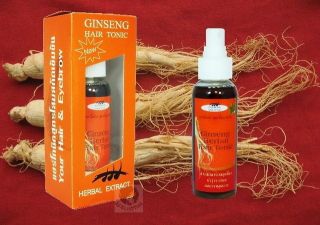 Natural Ginseng Hair Beard Moustache Facial Hair Eyebrow Growth Serum