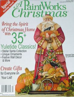 PAINTWORKS CHRISTMAS Holiday 2009 Back Issue Painting Pattern Book