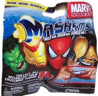 Mashems Marvel Universe Series 1 One Mystery Character Head NEW