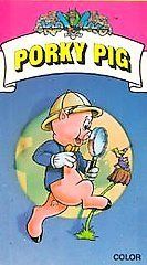 HEP CAT ENTERTAINMENT: KID VIDEO PRESENTS PORKY PIG VOL.1 1989 (VHS)