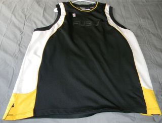   NBA L.A. Lakers Black White & Yellow Basketball Jersey Sz XXXL 3xl