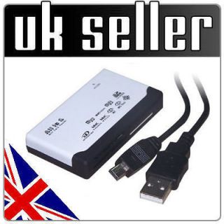 NEW ALL IN ONE USB 2.0 MEMORY CARD READER ADAPTOR FOR MICRO TF SD SDHC 