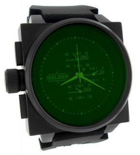   MENS BY U BOAT SPORT SQUARE BLACK DIAL CHRONOGRAPH WATCH K26 5300