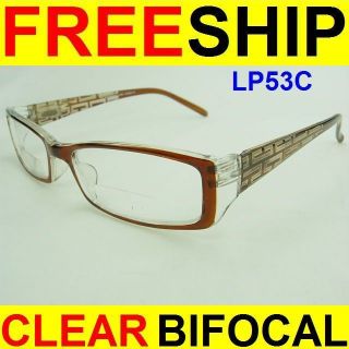 BIFOCAL READING GLASSES CLEAR 1.25 1.50 1.75 2.00 2.50