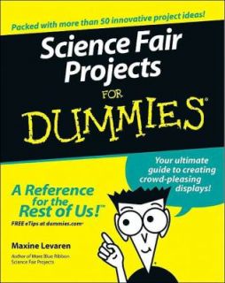   Fair Projects for Dummies by Maxine Levaren 2002, Paperback