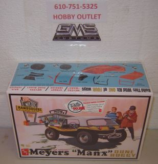 AMT 651 Meyers Manx 1/25 DUNE BUGGY Model Kit Rec Original ART IN 