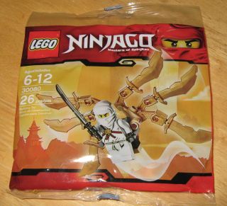 LEGO Ninjago 30080 NINJA GLIDER Polybag with Zane Minifigure New 