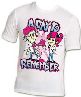 Day To Remember Jeremy McKinnon ADTR Heart Breat Emo T Shirt S,M,L 