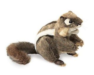 eastern chipmunk puppet by folkmanis puppets fabric always save with