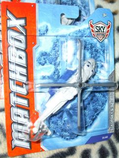   2012 MATCHBOX SKYBUSTERS WHITE SIKORSKY S 92 ISLAND RESCUE CHOPPER MIP