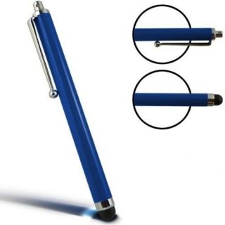 Light Blue Capacitive Touchscreen Stylus Pen for Coby Kyros Tablet PC