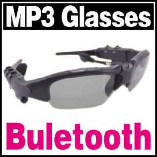bluetooth 4gb sun glasses 4 gb  player headset new