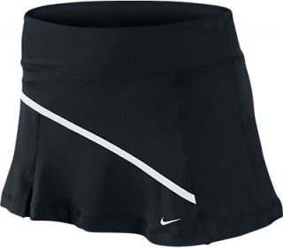 New Nike Womens Maria Rival Knit Skirt/Skort Black/White 425963 010