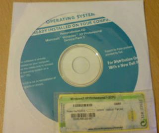 Microsoft Windows XP Professional SP3 (Service Pack 3) Pro COA CD Full 