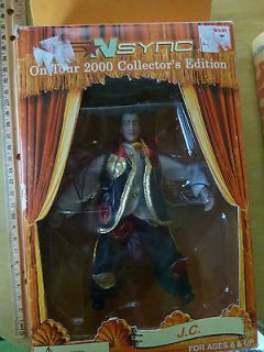 2000 nSync Boy Band Collector’s Marionette Doll w/ Display Stand J.C 
