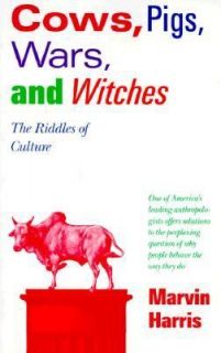   Witches The Riddles of Culture by Marvin Harris 1989, Paperback