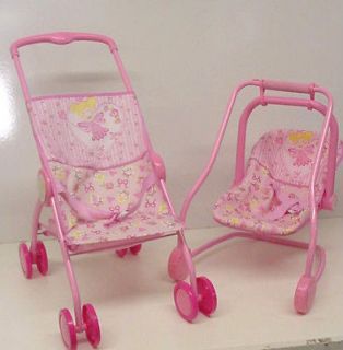 Sale New 5 in 1 Baby Doll Stroller Car Seat Baby Doll High Chair 