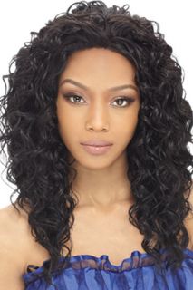 outre synthetic hair lace front wig monique