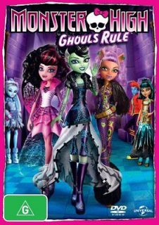 monster high ghouls rule new dvd movie from australia time