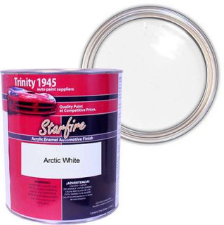 Newly listed 1 Gallon Arctic White Acrylic Enamel Automotive Paint
