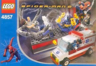 LEGO 4857   SPIDERMAN   Doc Ocks Fusion Lab   INSTRUCTION MANUAL ONLY