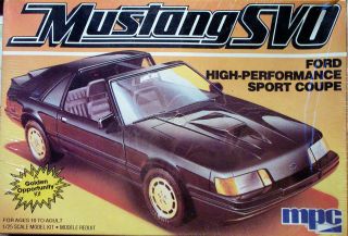 mpc 1986 ford mustang svo sport coupe time left $