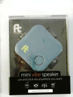 FITIME MiNi Portable Vibration Vibe Speaker iPod PSP USB DENVER BLUE 