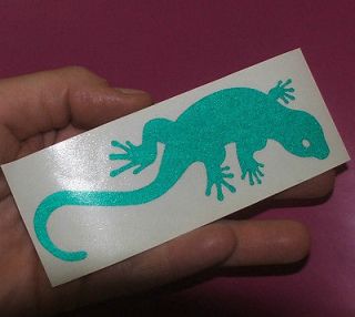   GECKO GREEN REFLECTIVE Decal Sticker for Motorcycle Helmet Tank SUV