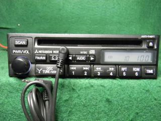 Mitsubishi Galant Montero CD Radio MP3 Ipod SAT AUX MR472956